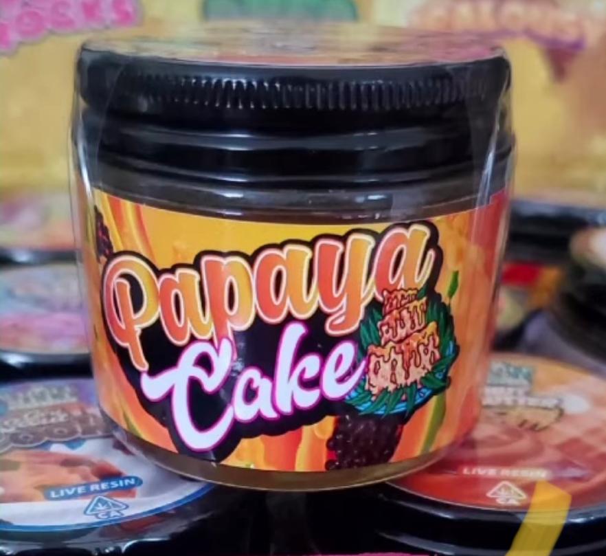 Papaya Cake with Lupin Flour | HerbaZest