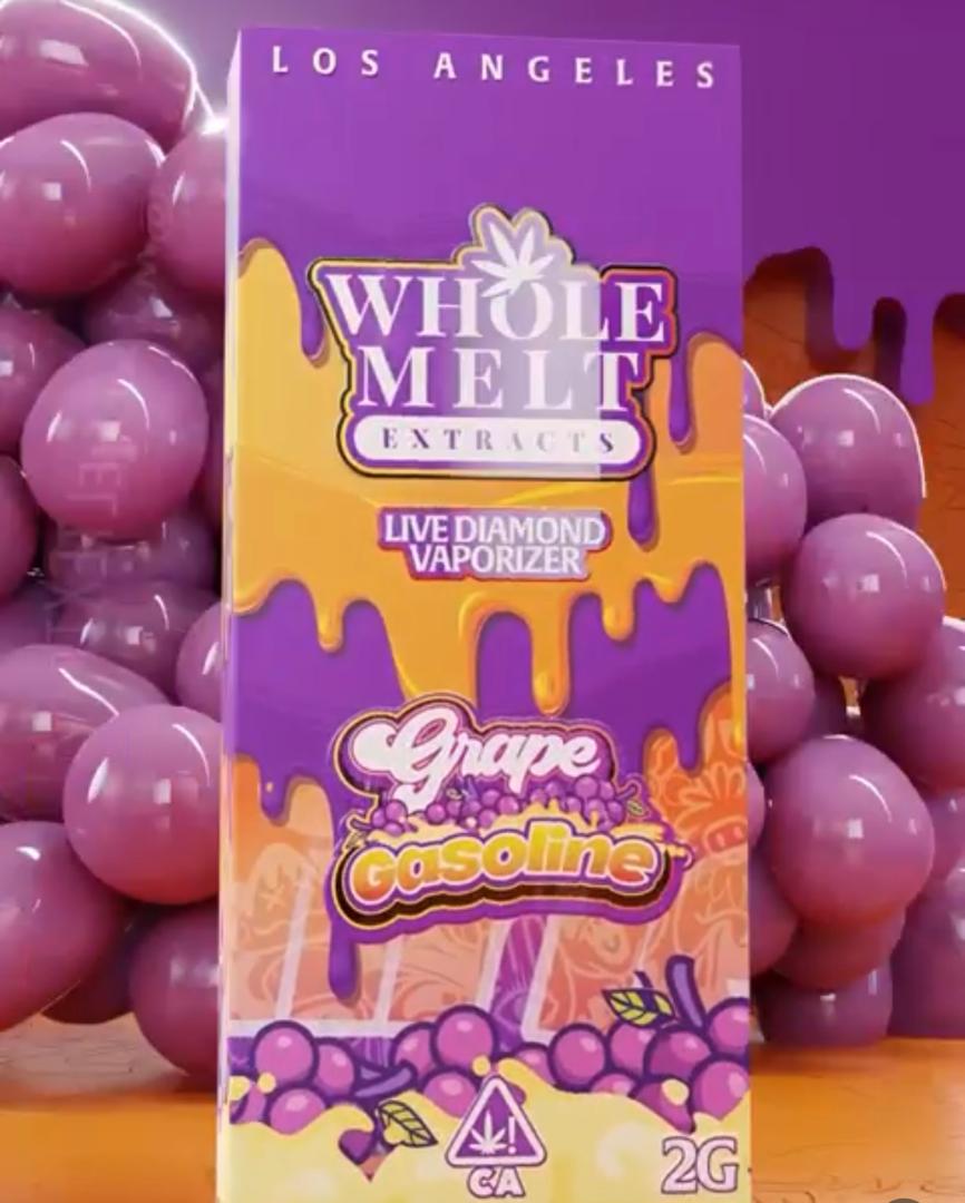 Grape Gasoline Whole Melt Extracts Disposable