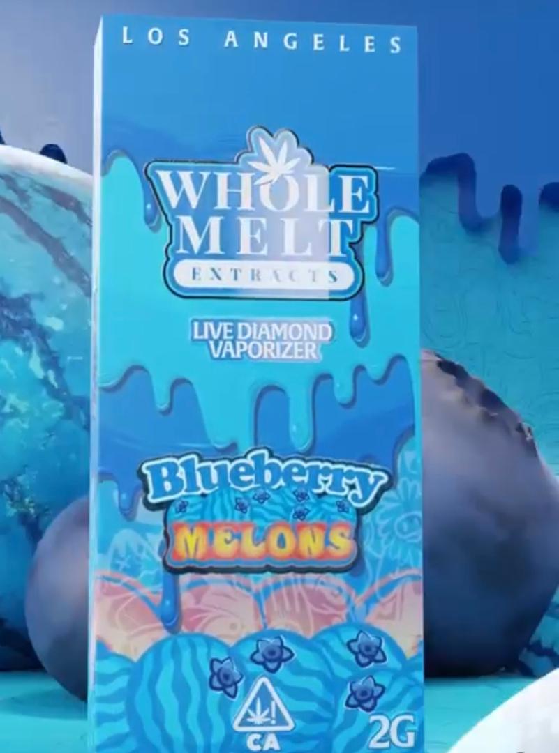 Blueberry Melons WholeMelt Extracts Disposable