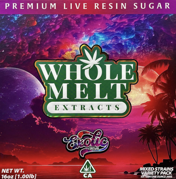 Whole Melt Live Resin Sugar v3 Exotic Edition