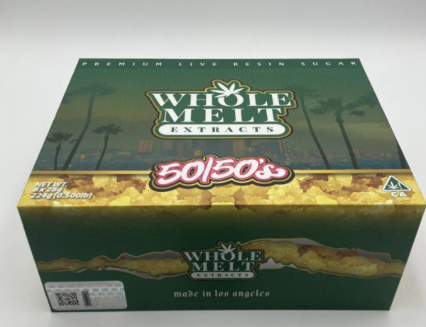 Whole Melt 50/50's Premium Live Resin Sugar