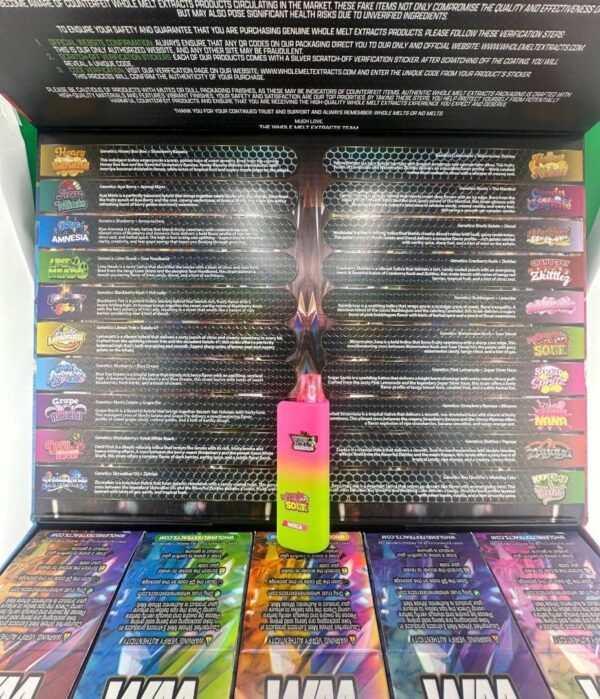 Whole Melts Phase 2 Dual Chamber Box | 100 Pack 20 exclusive flavors - Image 2