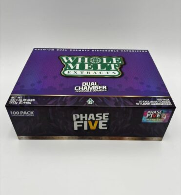 WHOLE MELTS TRAVEL SUIT CASE PHASE 5 BOX