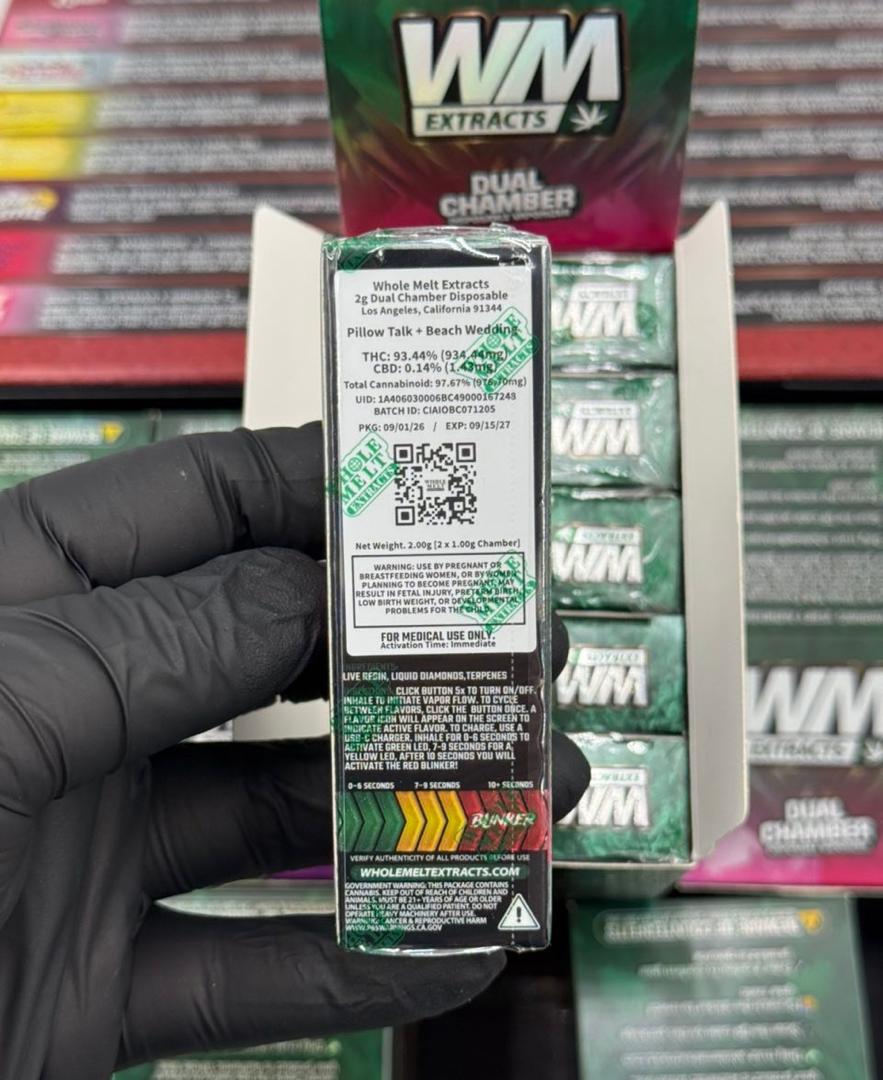 Whole Melt Extracts Phase 6 2G Disposable